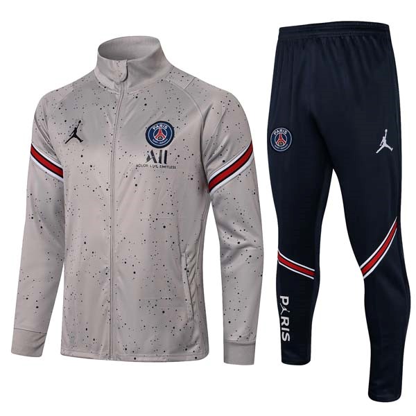 Trainingsanzug Paris Saint Germain 2021-22 Grau